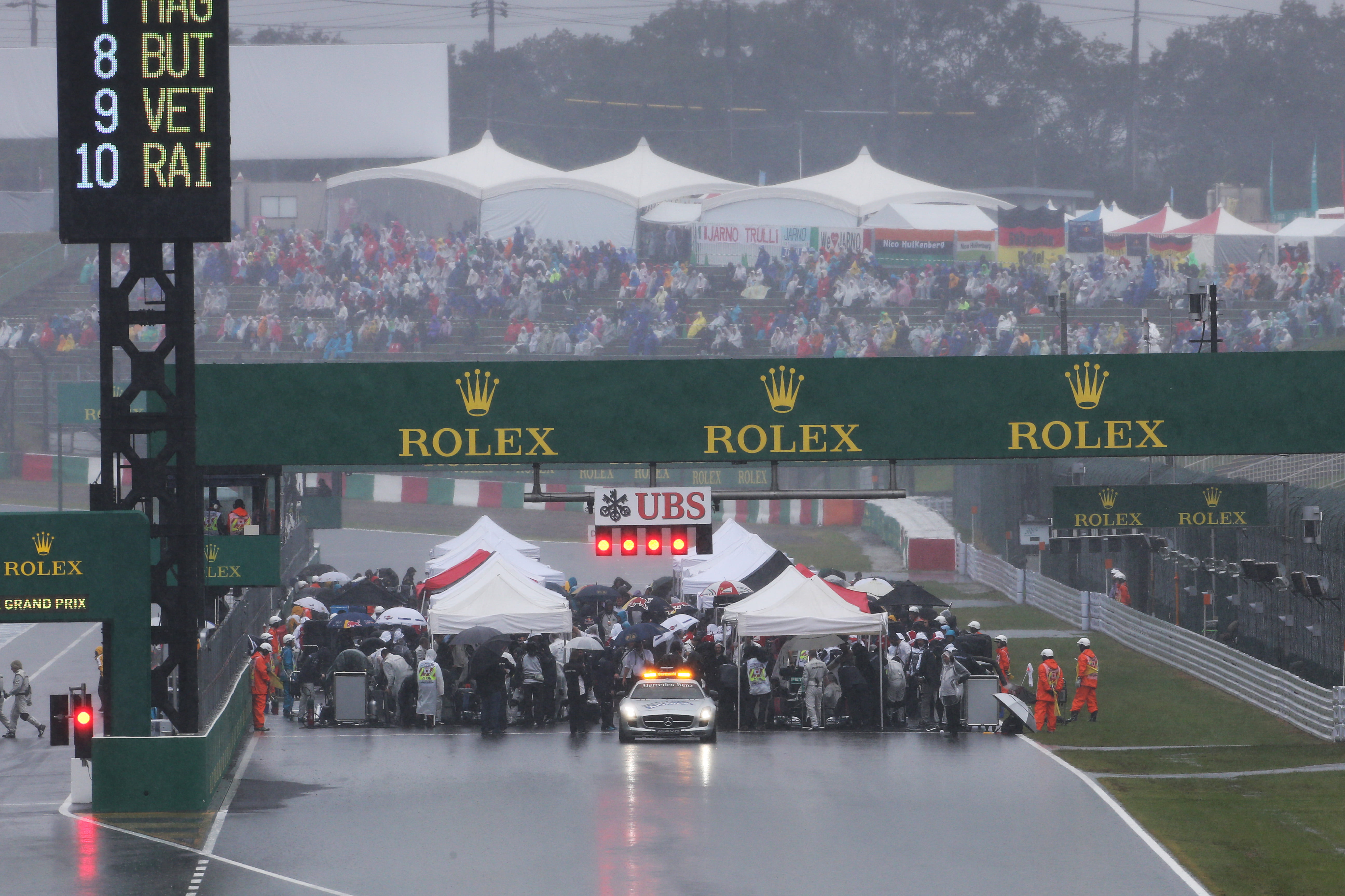 Vijftal Grands Prix uur eerder van start