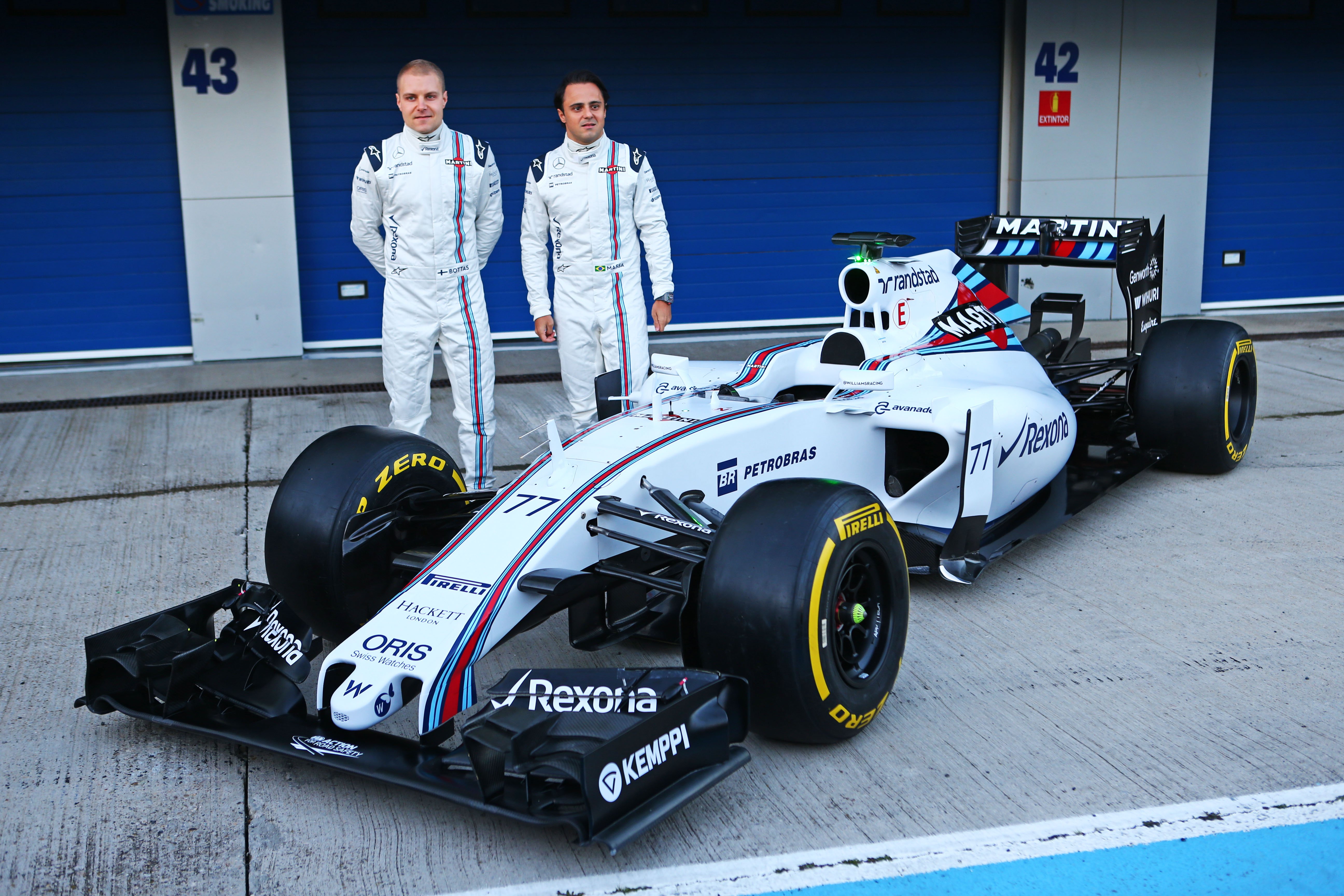 Foto’s: Williams presenteert FW37 ook nog op circuit