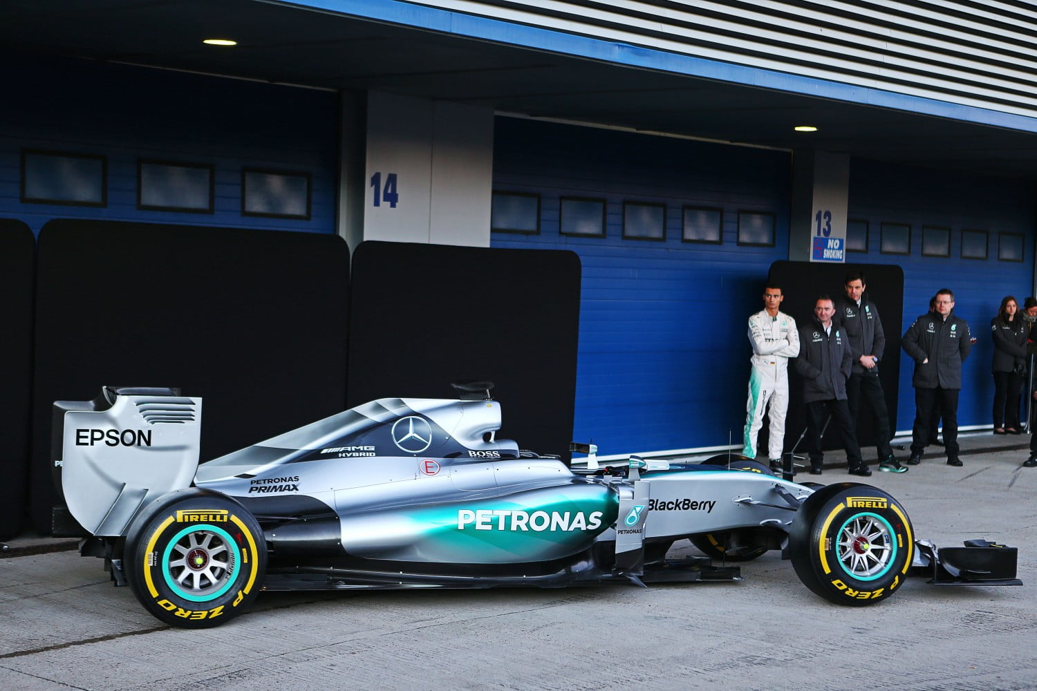 Mercedes W06 Side