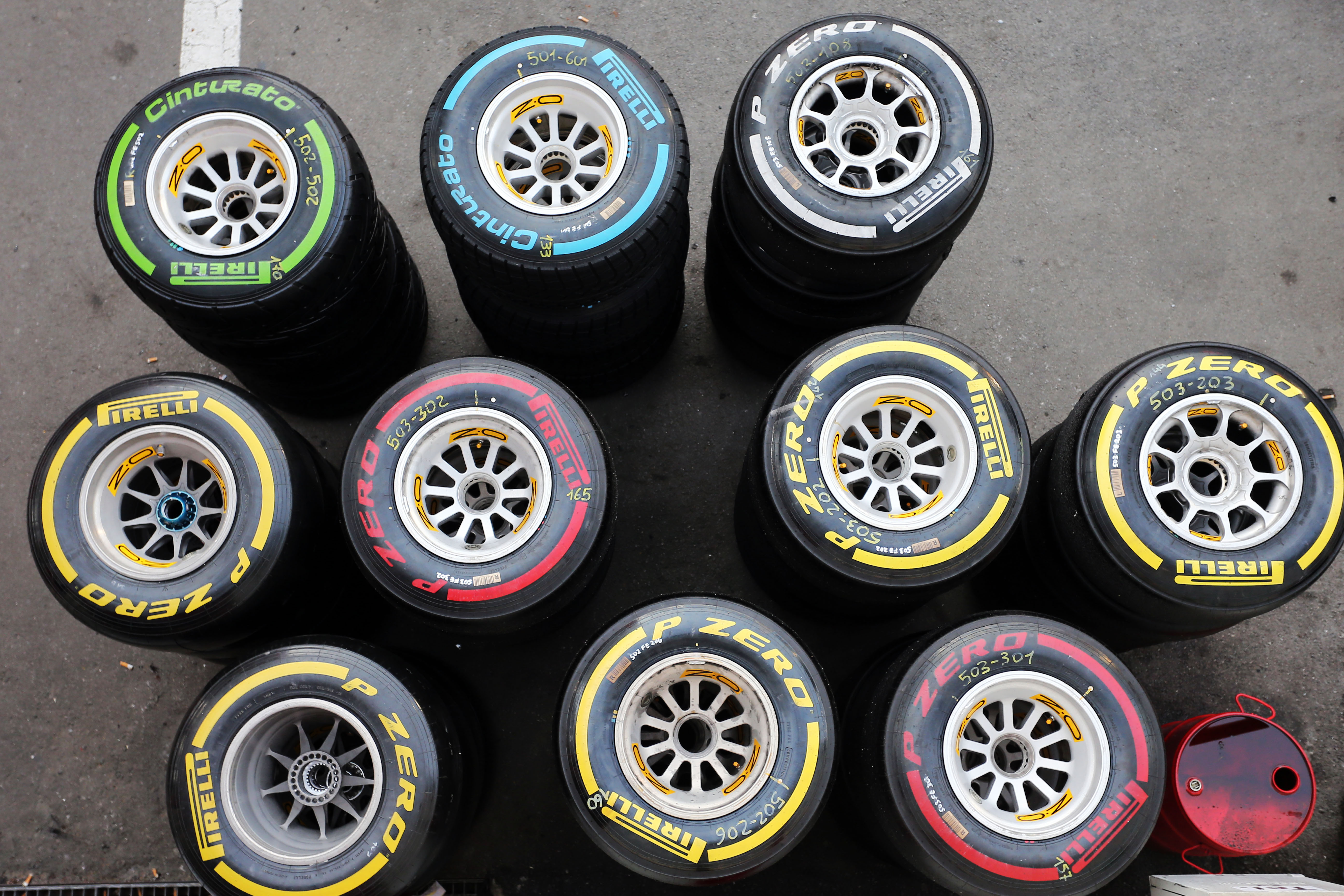 Pirelli maakt selectie voor eerste vier races bekend