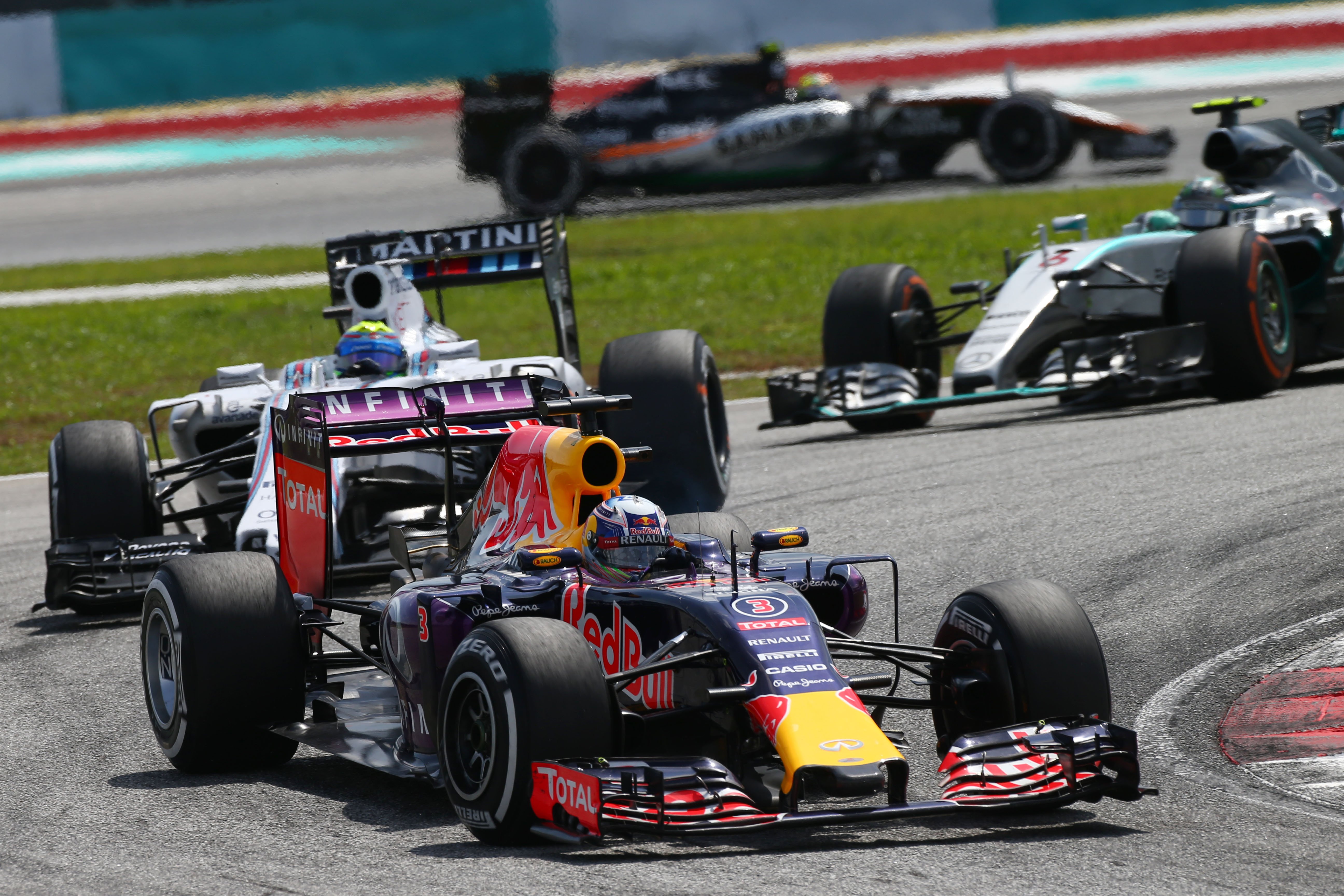 Remproblemen teisterden Red Bull in Maleisië