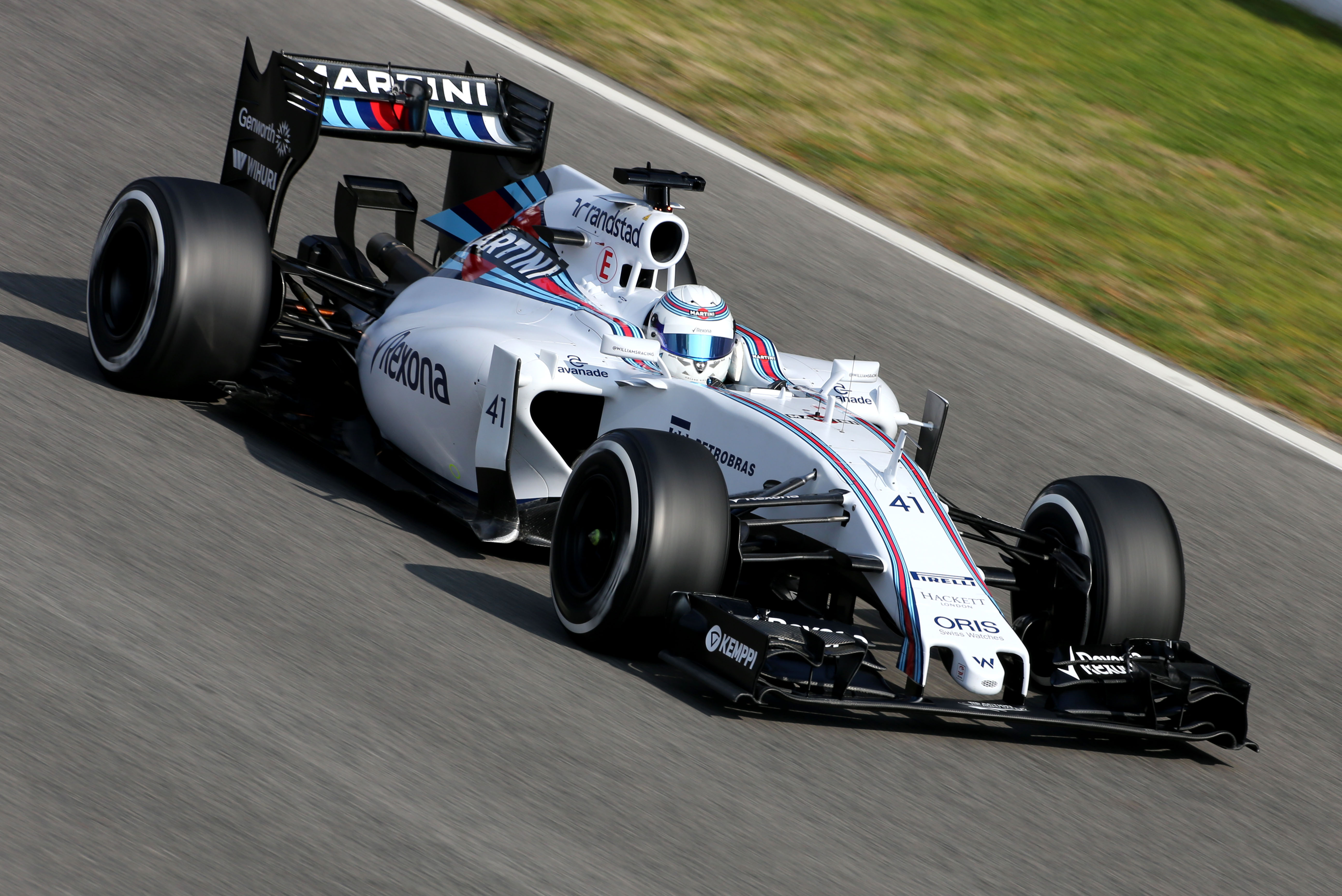 Williams laat Wolff VT1 rijden in Spanje en Engeland