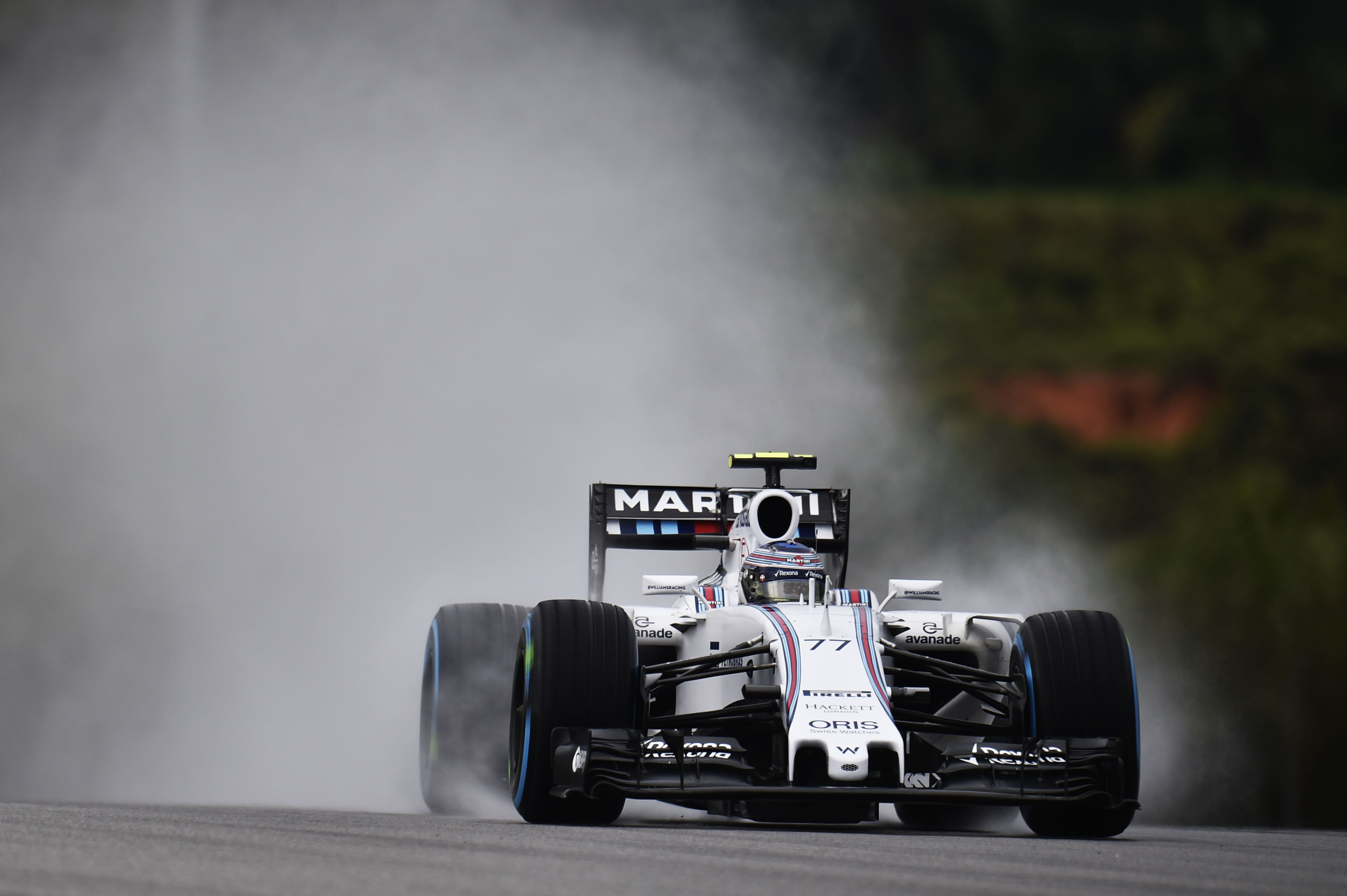Williams: ‘Auto is niet goed genoeg in de regen’
