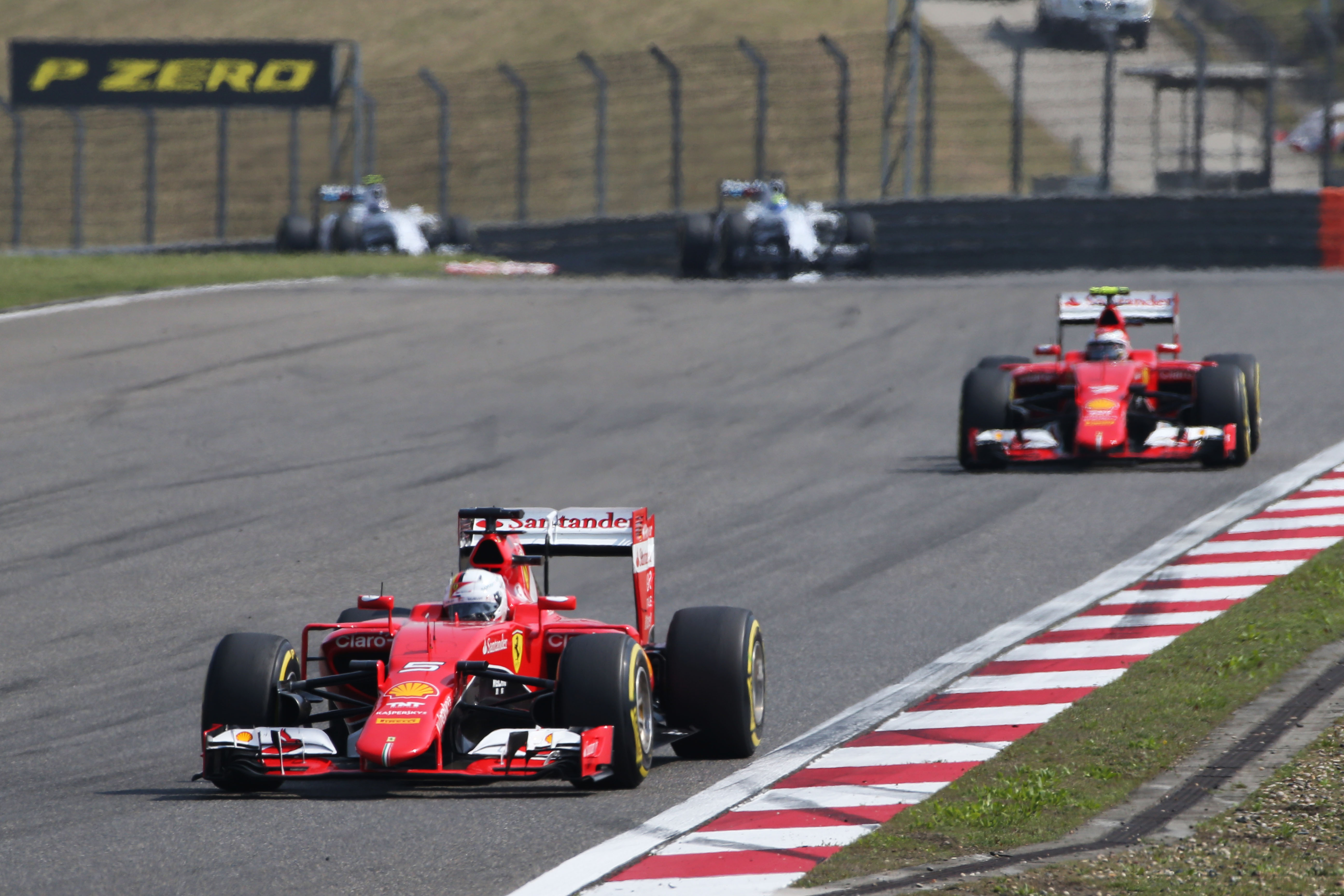 Ferrari-duo grotendeels tevreden na goede race