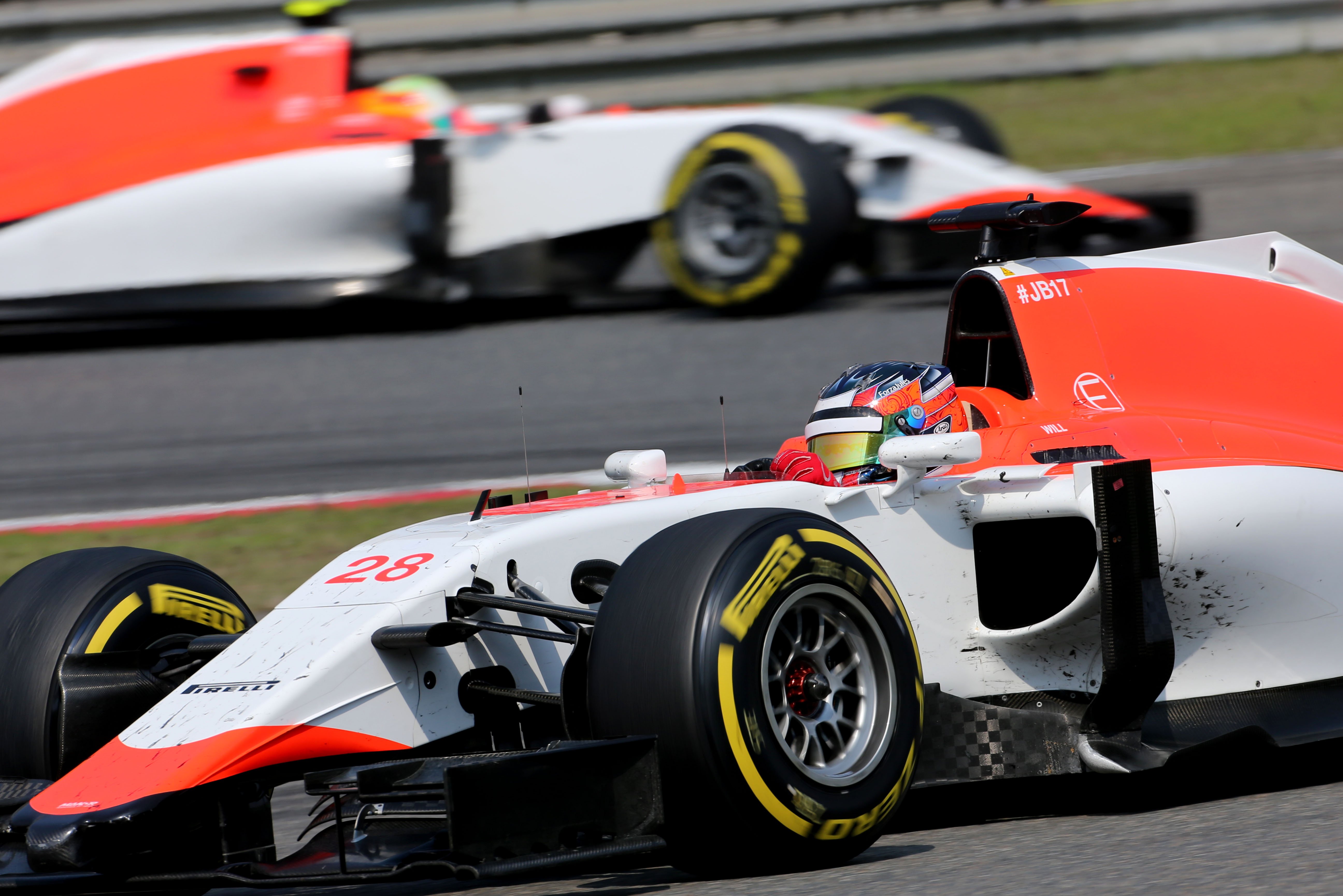 Manor met beide auto’s aan de finish