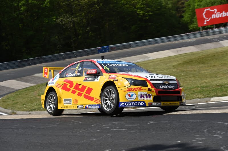 WTCC: Achtste plaats Coronel op Nordschleife