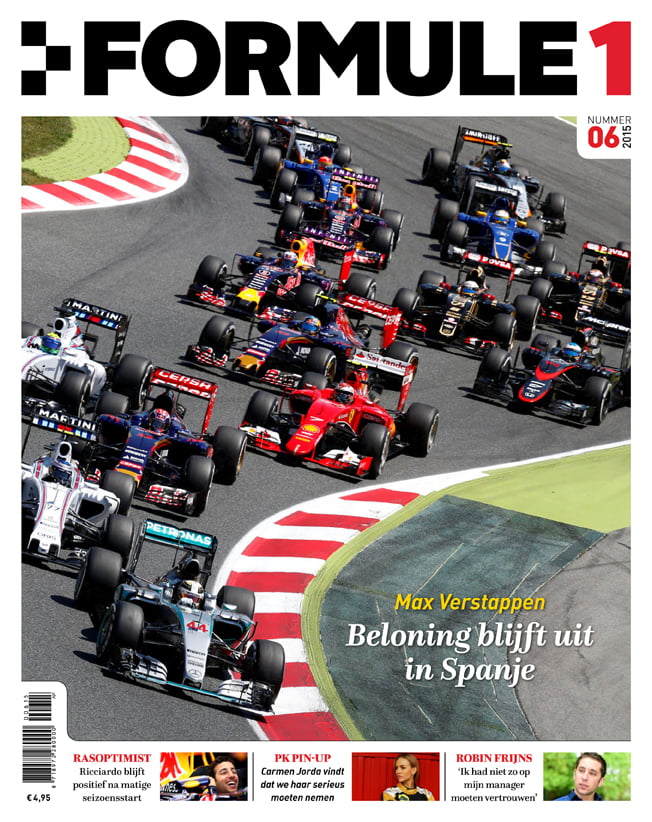 Formule 1 nr. 6 is uit!