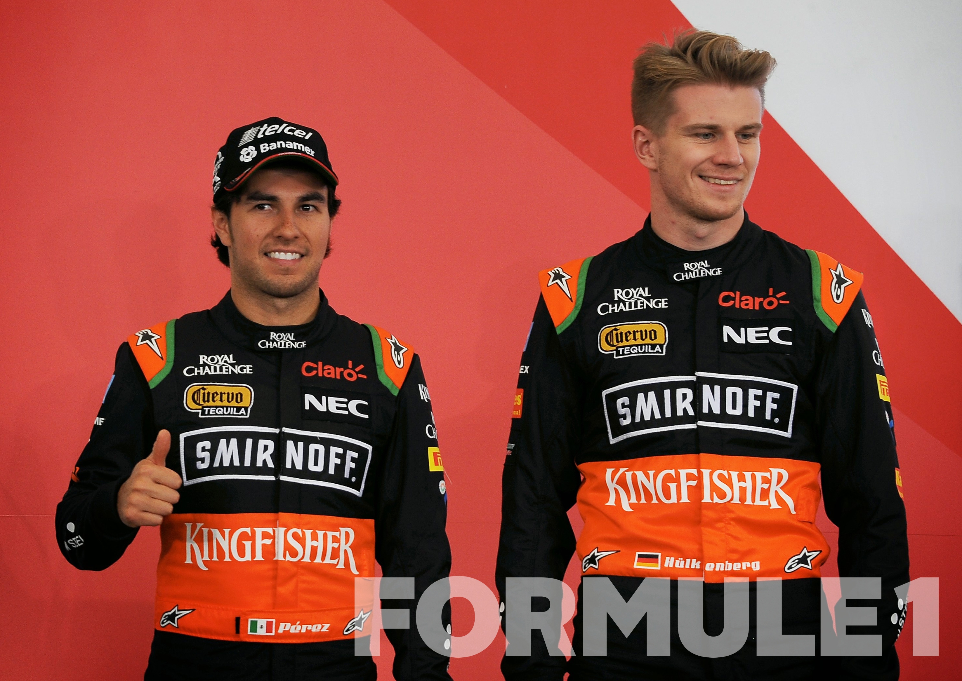 Force India wil verder met Pérez en Hülkenberg