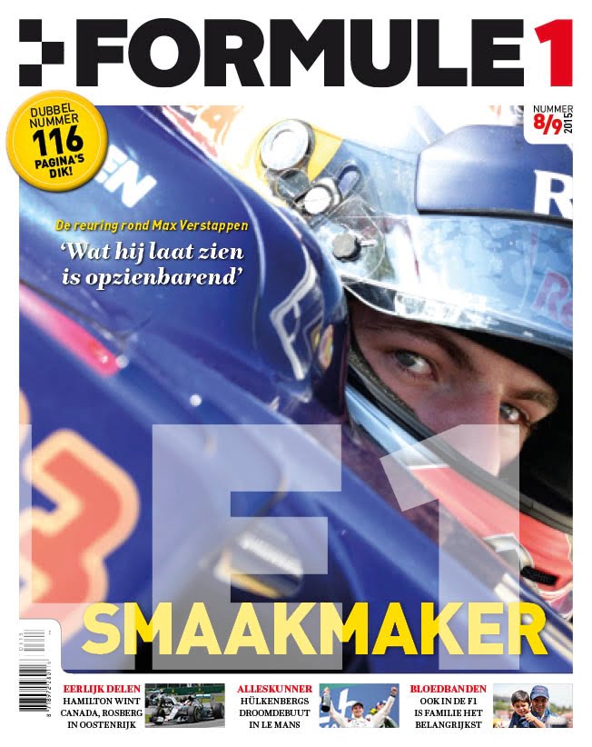 Formule 1 nr. 8/9 is uit!