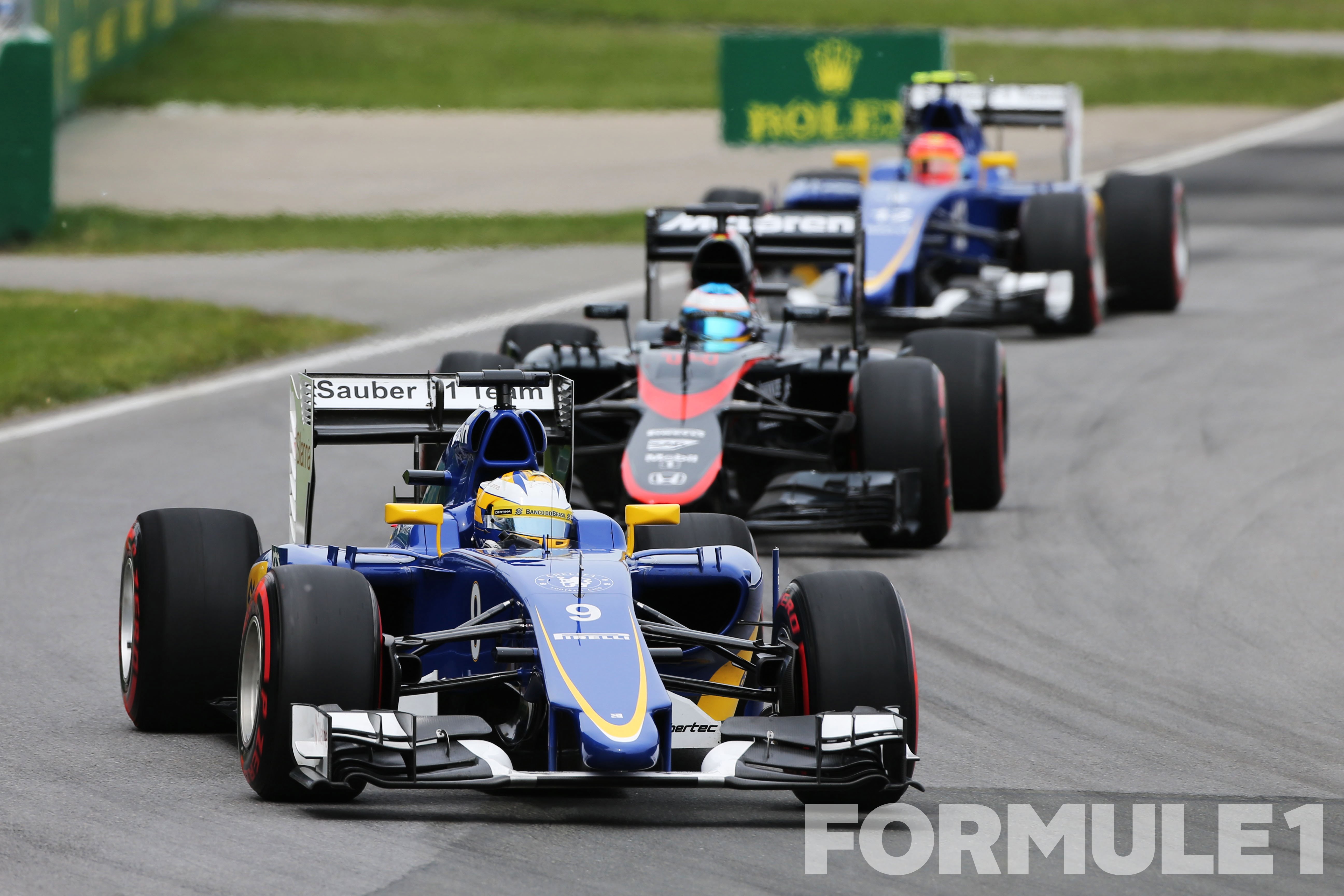 Puntloos weekend voor Sauber