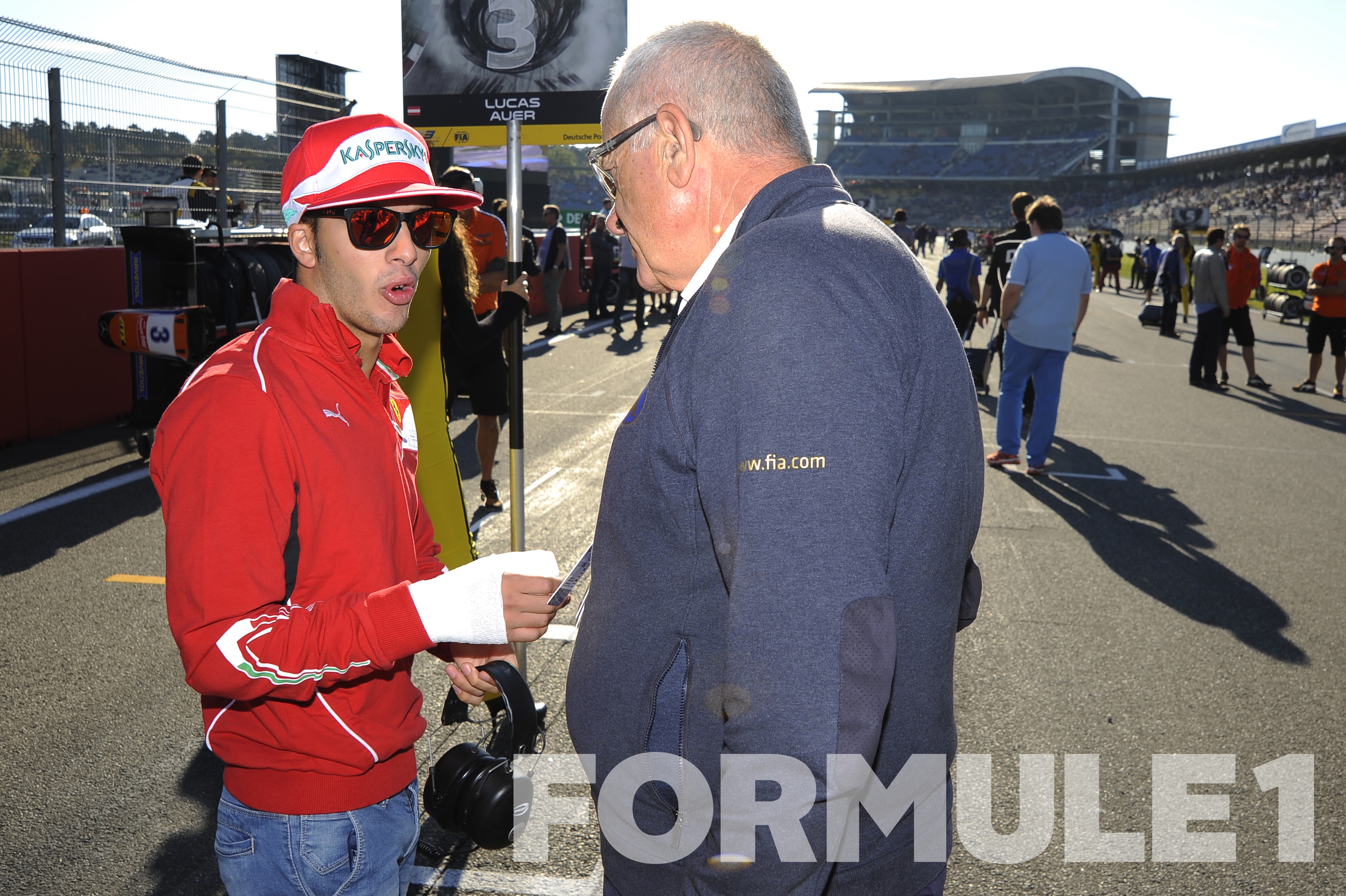 Fuoco maakt Ferrari-debuut bij test