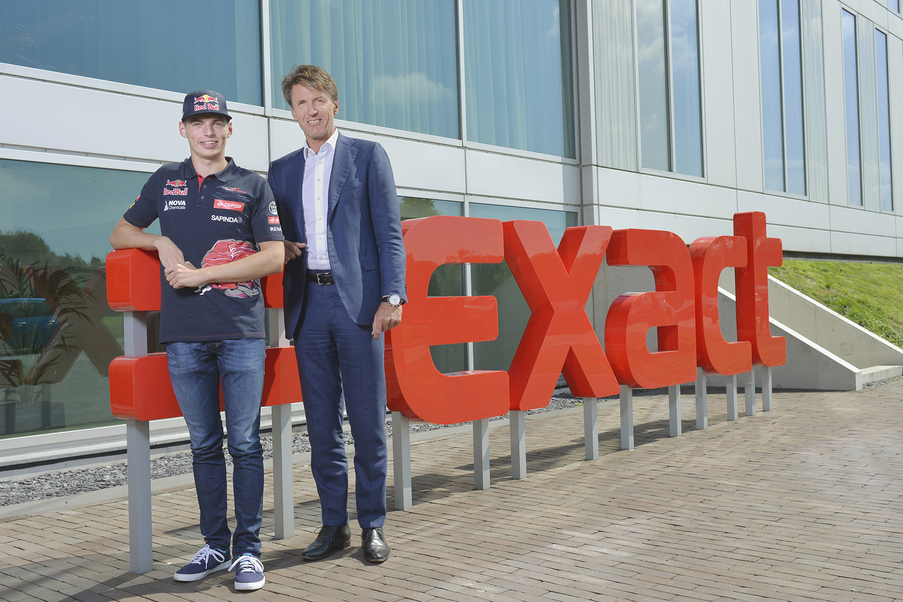 Exact nieuwe sponsor Max Verstappen