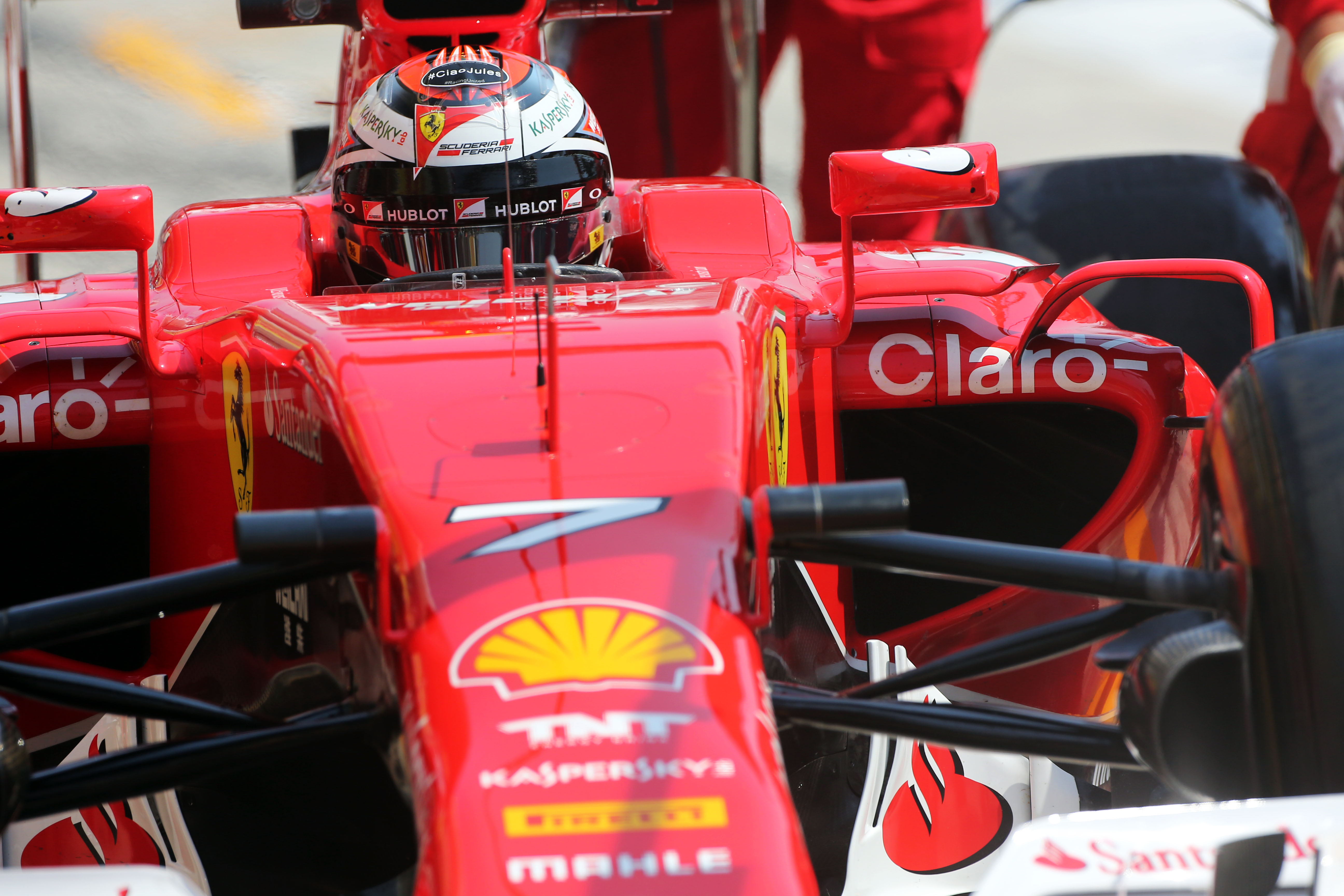 Räikkönen erg gelukkig met langer verblijf bij Ferrari