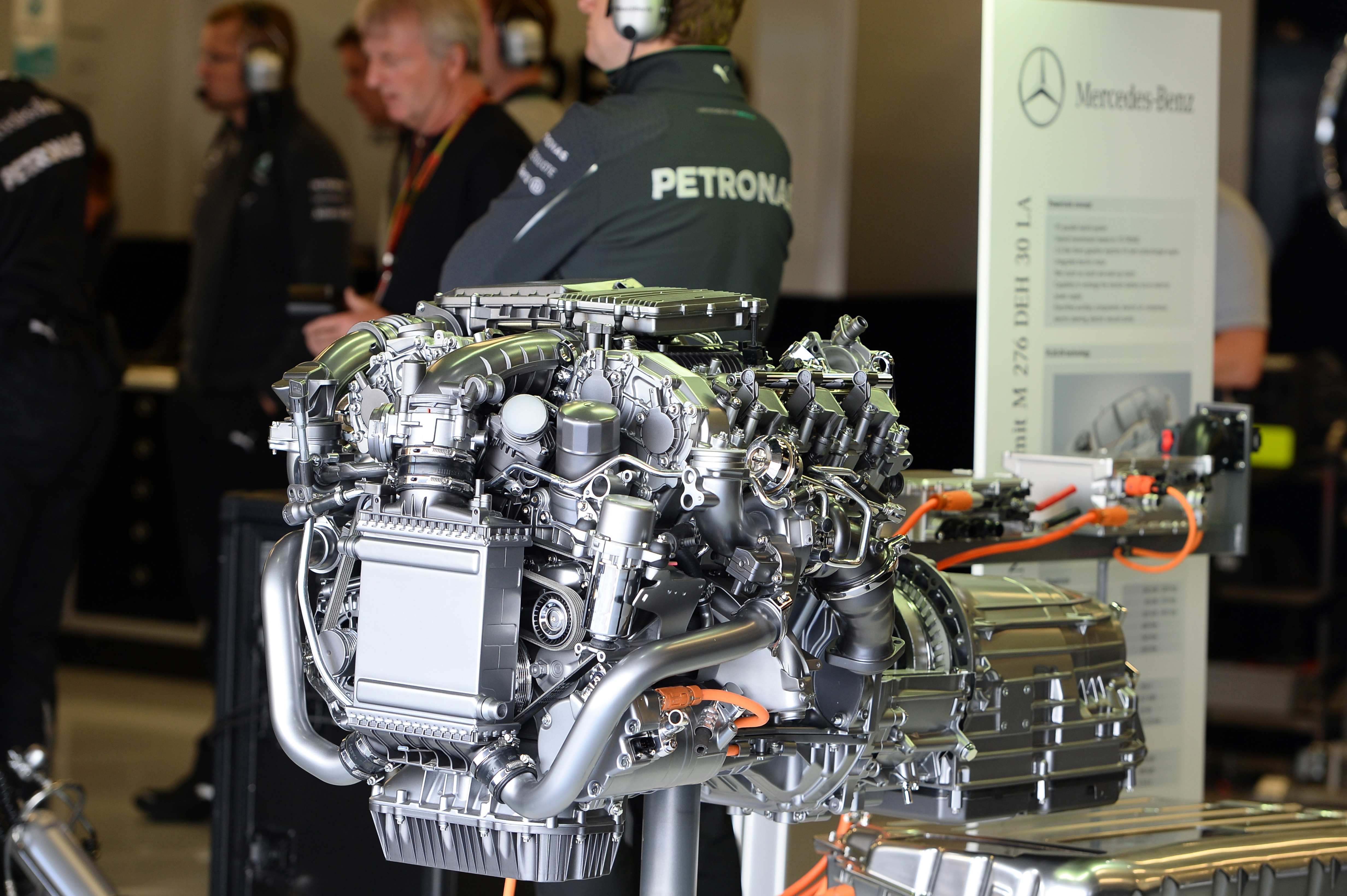 Grote motorupdate voor Mercedes in Monza