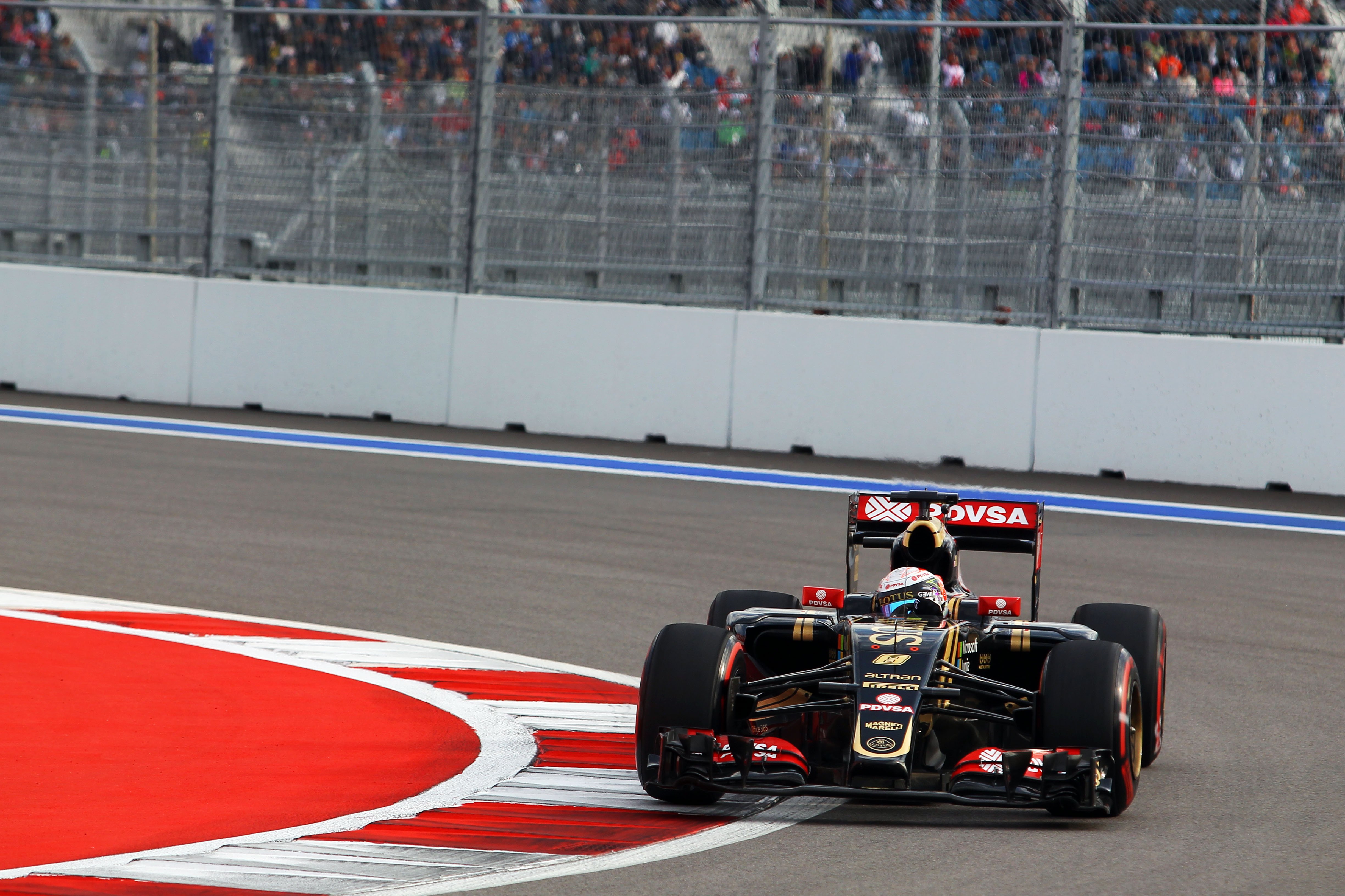 Grosjean zes keer op rij in Q3