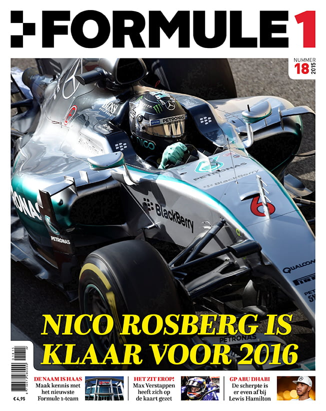 Formule 1 nr. 18 is uit!