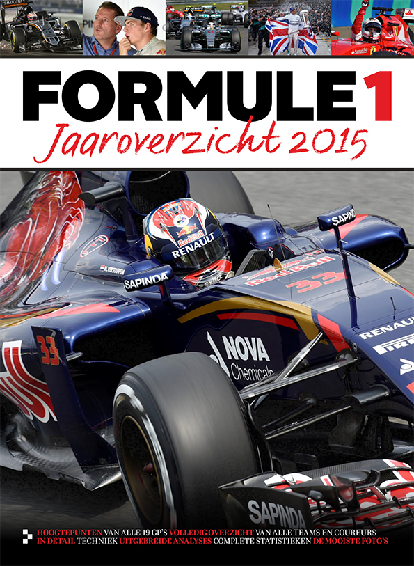 Formule 1 Jaaroverzicht 2015 is uit!