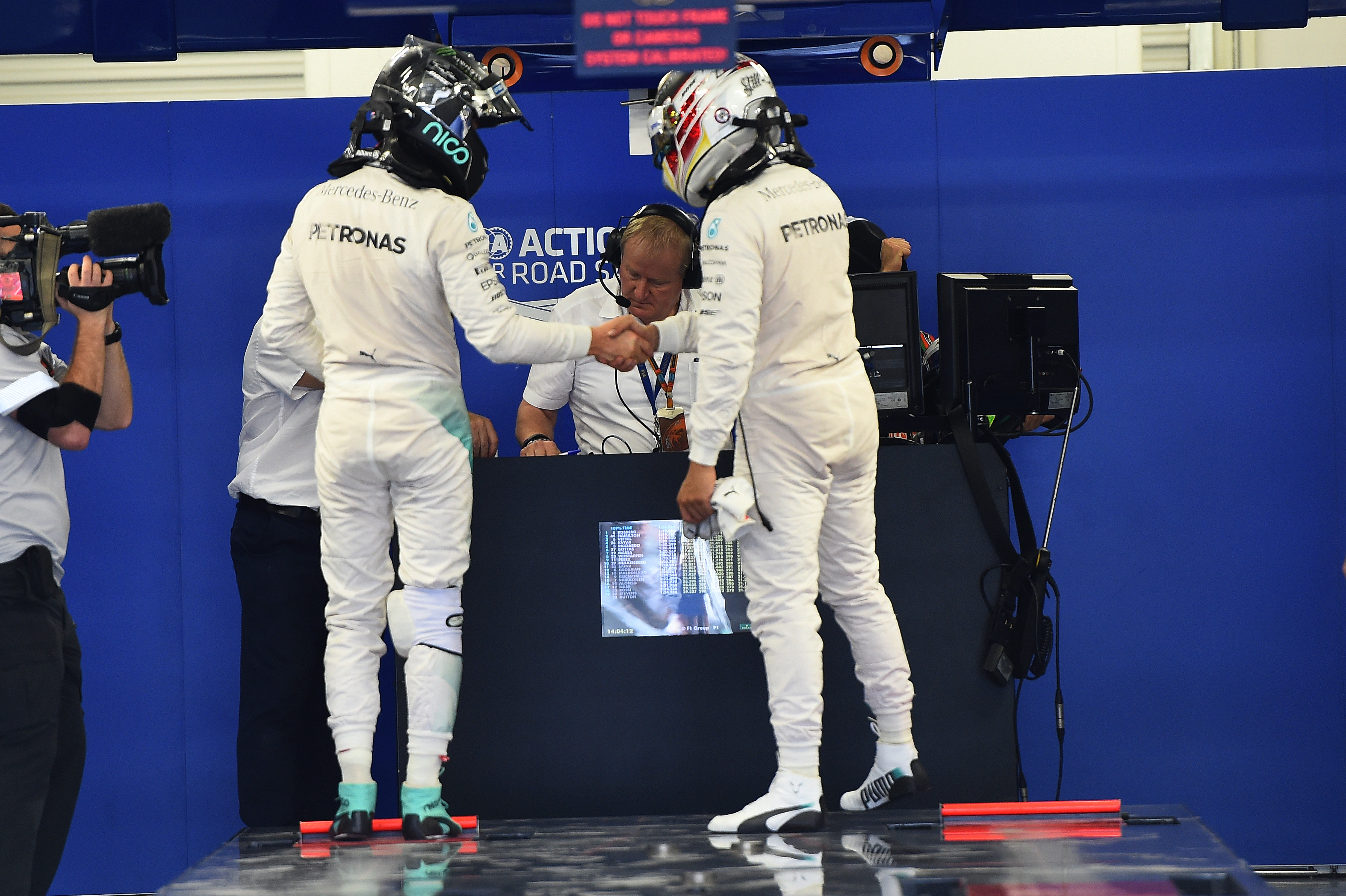 Hamilton: ‘Spanning met Rosberg geen probleem’