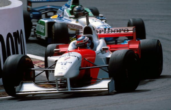 Mika Hakkinen(FIN) Mclaren MP4-11, 3rd place from 6th on the grid Belgian Grand Prix, Spa-Francorchamps, 25th August 1996