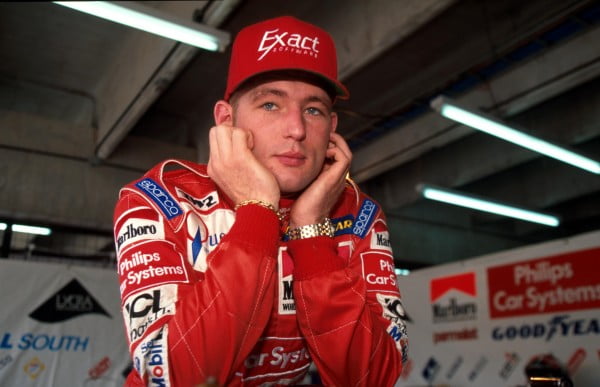 Jos Verstappen (NED) Footwork FA17, 6th place Argentinian Grand Prix, Buenos Aires, 7th April 1996