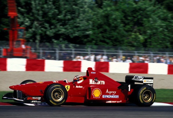 Michael Schumacher (GER), Ferrari F310, retired with driveshaft failure. Canadian Grand Prix, Rd8, Montreal, Canada. 16 June 1996.