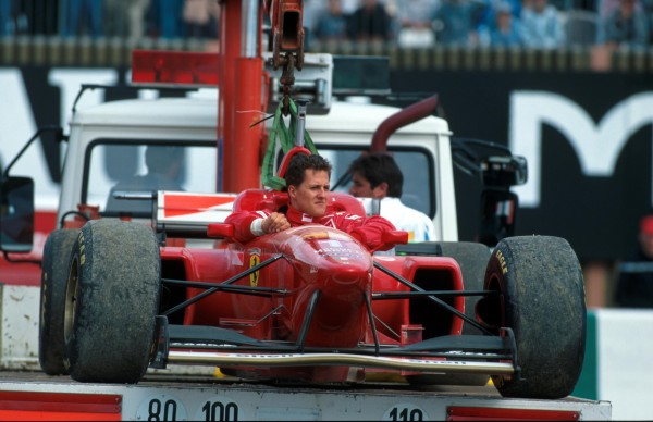 Another DNF for Michael Schumacher French GP, Magny Cours, 30 June 1996