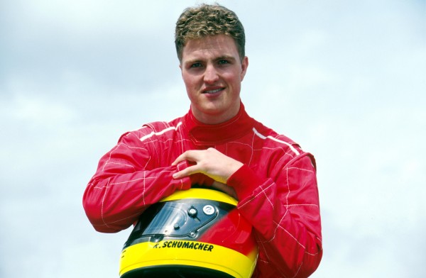 Ralf Schumacher (GER) has his first test in the McLaren MP4/11 Formula 1 Testing - Silverstone, England - 6 August 1996