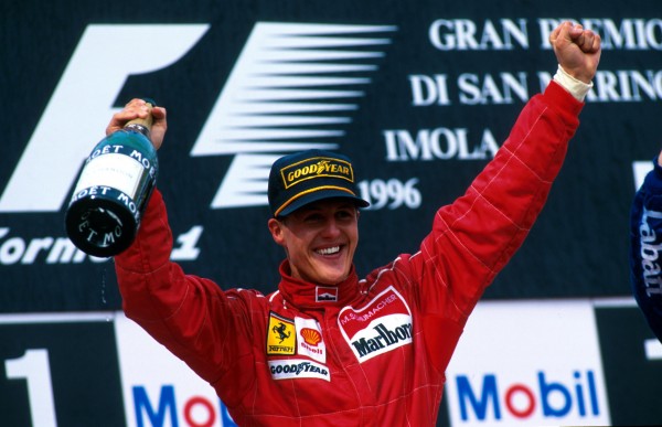 Michael Schumacher(GER) Ferrari F310 2nd place San Marino Grand Prix, Imola, Italy, 5th May 1996