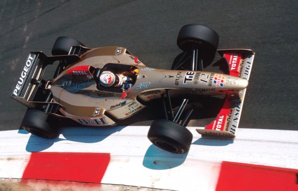 Martin Brundle(GBR) Jordan 196, 4th place after a poor start Italian GP, Monza, 8 September 1996