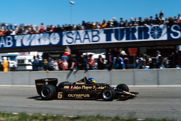 Ronnie Peterson (SWE) Lotus 79 finished his home GP in third position. Swedish Grand Prix, Rd 8, Anderstorp, Sweden, 17 June 1978. BEST IMAGE