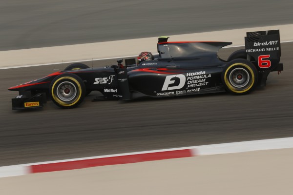 2015 GP2 Series Round 10. Bahrain International Circuit, Bahrain Thursday 19 November 2015. Nobuharu Matsushita (JPN, ART Grand Prix) Photo: Alastair Staley/GP2 Series Media Service. ref: Digital Image _R6T7812