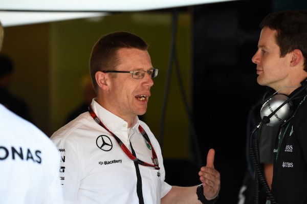 Andy Cowell (GBR) Managing Director, Mercedes AMG High Performance Powertrains at Formula One World Championship, Rd5, Spanish Grand Prix Qualifying, Barcelona, Spain, Saturday 9 May 2015.