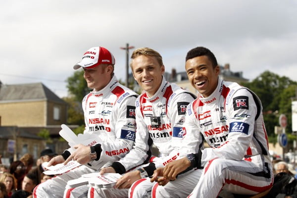 24Hrs of Le Mans 2015, Le Mans, France, Friday 12 June 2015 - Olivier Pla, Jann Mardenborough, Max Chilton #23 Nissan Motorsports Nissan GT-R LM NISMO