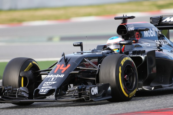 Formula One Testing, Barcelona, Circuit de Catalunya, Barcelona, Spain, Thursday 3 March 2016 - Fernando Alonso (ESP) McLaren MP4-31.