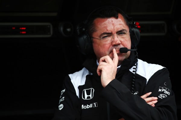 Formula One World Championship 2016, Round 1, Australian Grand Prix, Melbourne, Australia, Friday 18 March 2016 - Eric Boullier (FRA) McLaren Racing Director.