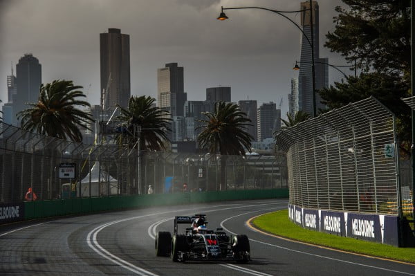 www.sutton-images.com Fernando Alonso (ESP) McLaren MP4-31 at Formula One World Championship, Rd1, Australian Grand Prix, Practice, Albert Park, Melbourne, Australia, Friday 18 March 2016.