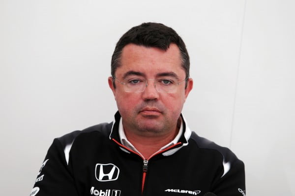 Formula One Testing, Barcelona, Circuit de Catalunya, Barcelona, Spain, Friday 4 March 2016 - Eric Boullier (FRA) McLaren Racing Director.