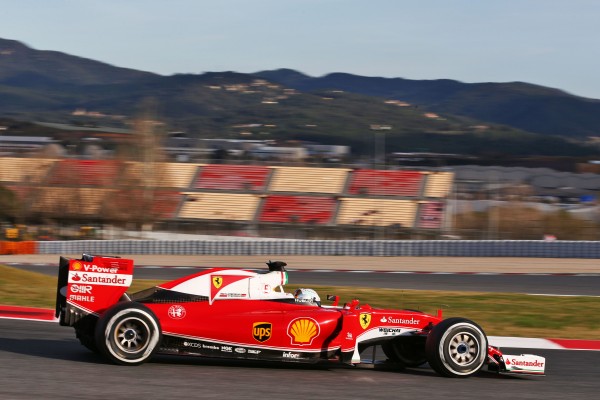 Formula One Testing, Barcelona, Circuit de Catalunya, Barcelona, Spain, Wednesday 2 March 2016 - Sebastian Vettel (GER) Ferrari SF16-H.