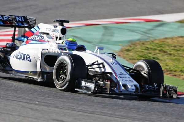 Formula One Testing, Barcelona, Circuit de Catalunya, Barcelona, Spain, Friday 4 March 2016 - Felipe Massa (BRA) Williams FW38.