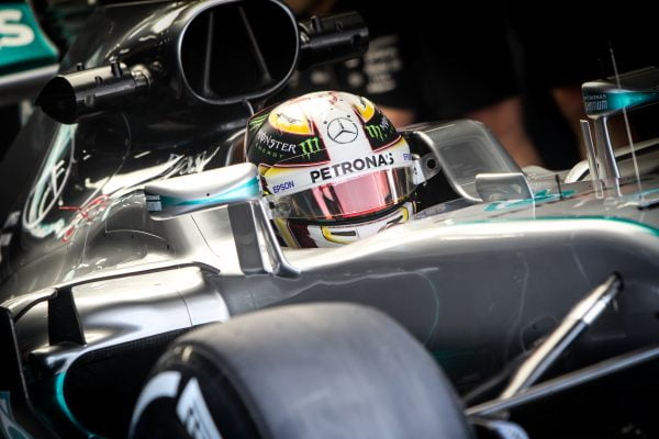 Formula One World Championship 2016, Round 3, Chinese Grand Prix, Shanghai, China, Friday 15 April 2016 - Lewis Hamilton (GBR) Mercedes AMG F1 W07 Hybrid.