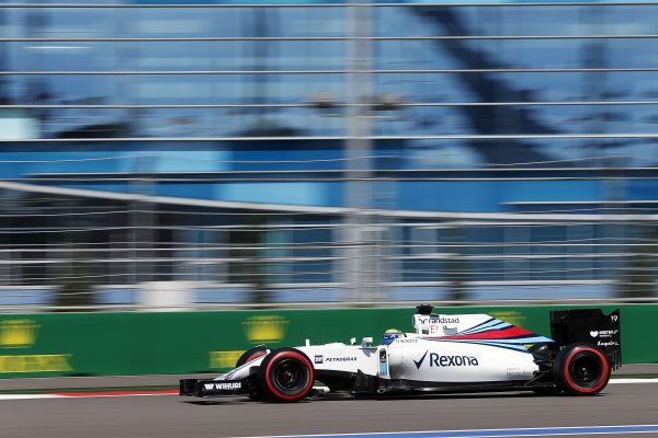 Formula One World Championship 2016, Round 4, Russian Grand Prix, Sochi, Russia, Friday 29 April 2016 - Felipe Massa (BRA) Williams FW38.