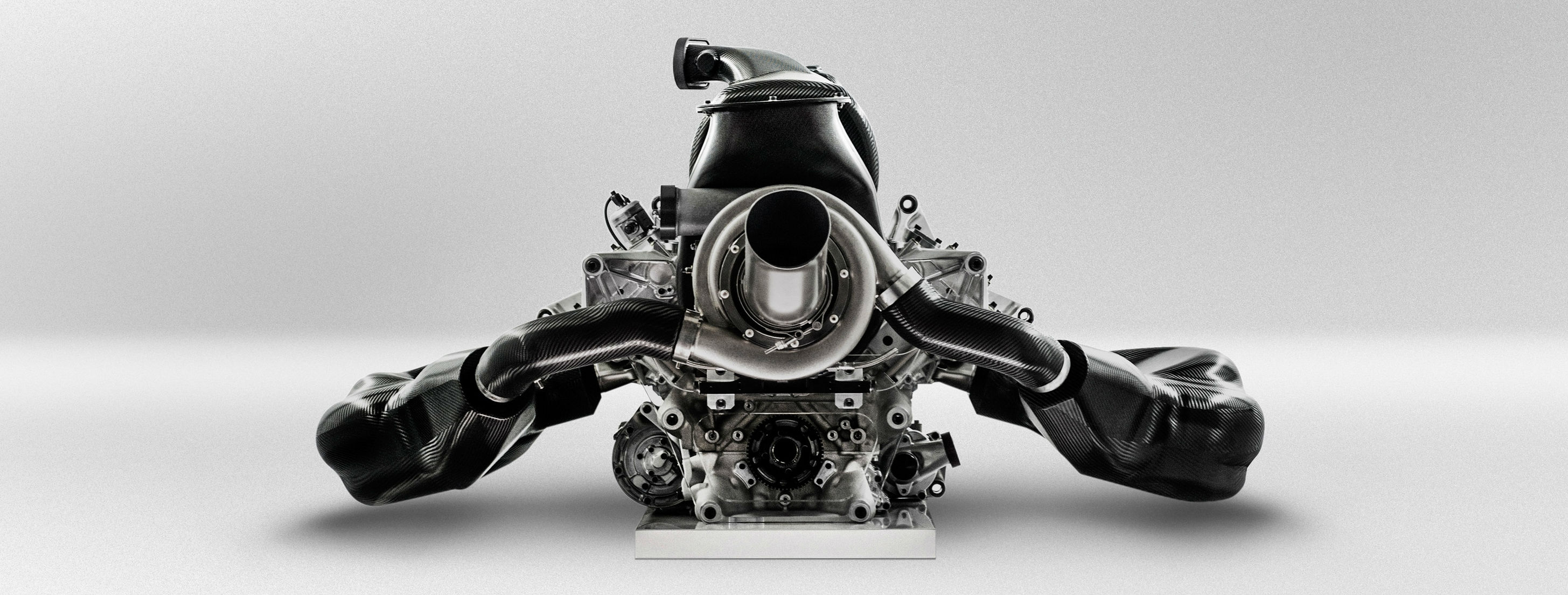De Formule 1 motor van Renault