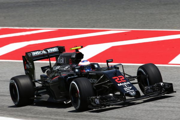 Formula One World Championship 2016, Round 5, Spanish Grand Prix, Barcelona, Spain, Friday 13 May 2016 - Jenson Button (GBR) McLaren MP4-31.