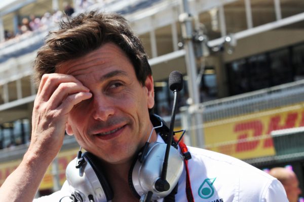 Formula One World Championship 2016, Round 5, Spanish Grand Prix, Barcelona, Spain, Sunday 15 May 2016 - Toto Wolff (GER) Mercedes AMG F1 Shareholder and Executive Director on the grid.
