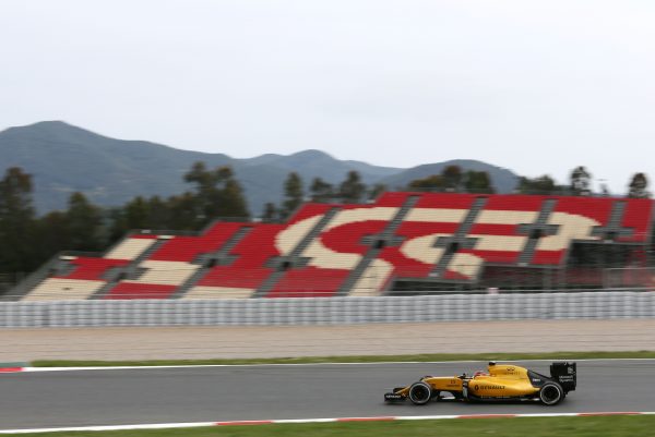 Formula One Testing, Barcelona, Circuit de Catalunya, Barcelona, Spain, Tuesday 17 May 2016 - Esteban Ocon (FRA), Third Driver, Renault Sport F1 Team