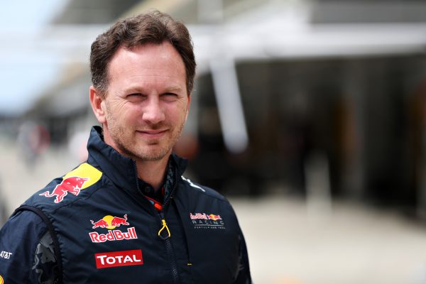 SOCHI, RUSSIA - APRIL 29: Red Bull Racing Team Principal Christian Horner in the Pitlane during practice for the Formula One Grand Prix of Russia at Sochi Autodrom on April 29, 2016 in Sochi, Russia. (Photo by Mark Thompson/Getty Images)