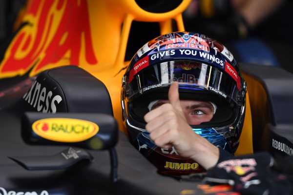 www.sutton-images.com Thumbs up from Max Verstappen (NED) Red Bull Racing RB12 at Formula One World Championship, Rd6, Monaco Grand Prix, Practice, Monte-Carlo, Monaco, Thursday 26 May 2016.