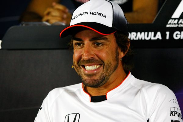Formula One World Championship 2016, Round 8, European Grand Prix, Baku, Azerbaijan, Thursday 16 June 2016 - Fernando Alonso (ESP) McLaren in the FIA Press Conference.