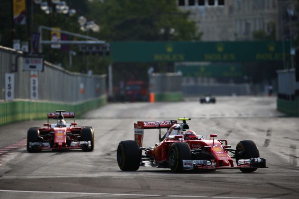 Formula One World Championship 2016, Round 8, European Grand Prix, Baku, Azerbaijan, Sunday 19 June 2016 - Kimi Raikkonen (FIN) Ferrari SF16-H.