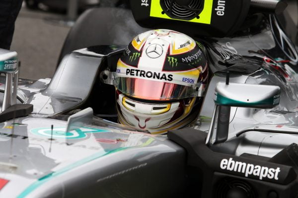 Formula One World Championship 2016, Round 7, Canadian Grand Prix, Montreal, Canada, Sunday 12 June 2016 - Lewis Hamilton (GBR) Mercedes AMG F1 W07 Hybrid on the grid.